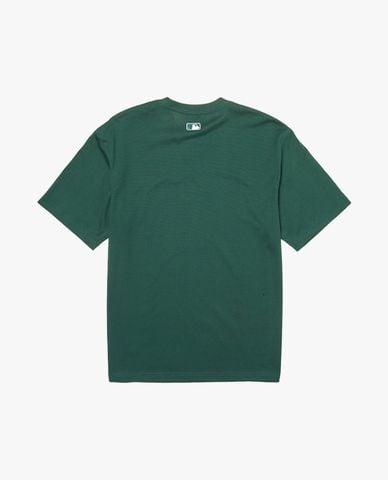  MLB - Áo thun unisex cổ tròn tay ngắn Varsity 