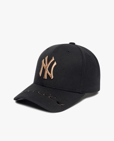  MLB - Nón bóng chày thêu logo cá tính 