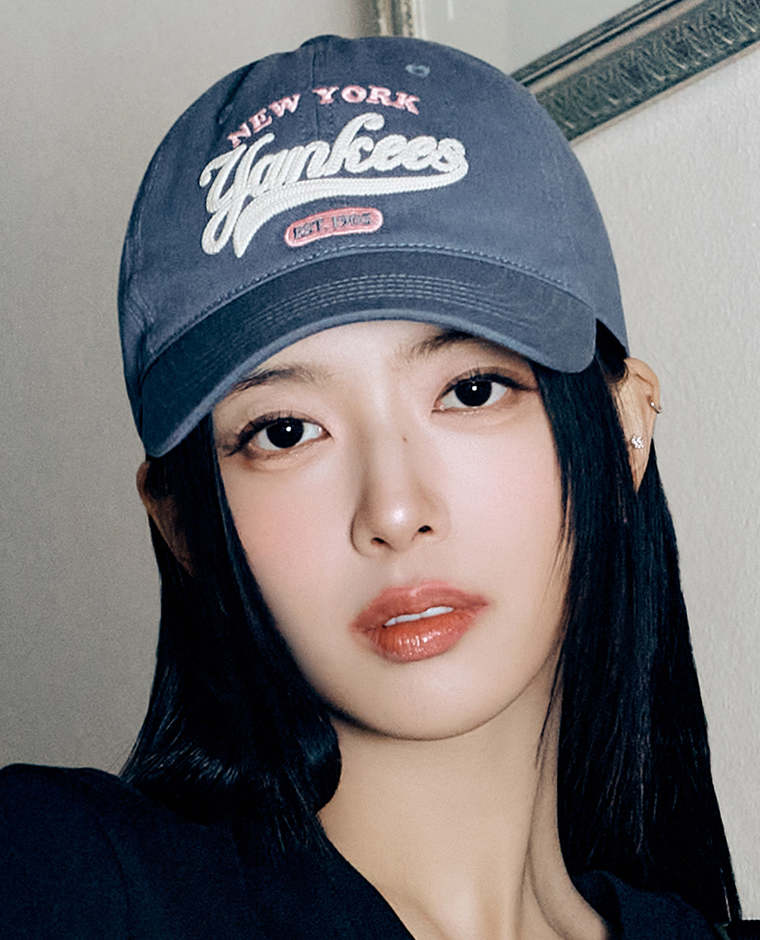 MLB - Nón bóng chày unisex Lettering Unstructured