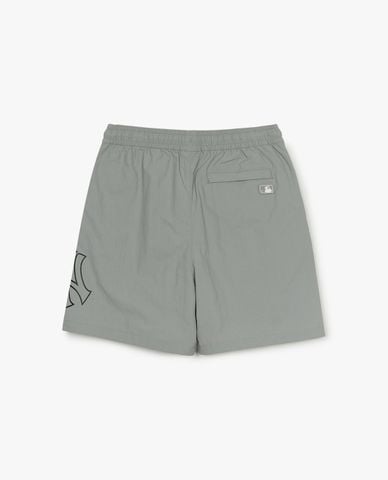  MLB - Quần short unisex lưng thun Nylon Casual 