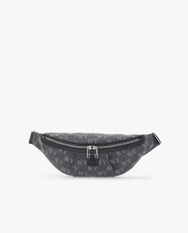 MLB - Túi bao tử unisex Classic Jacquard Denim Monogram 
