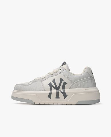  MLB - Giày sneakers unisex cổ thấp Chunky Liner Denim Classic Monogram 