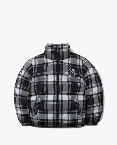  MLB - Áo khoác phao cổ trụ Check Base 