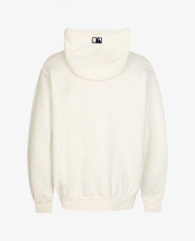  MLB - Áo hoodie tay dài phối mũ trùm Small Logo 