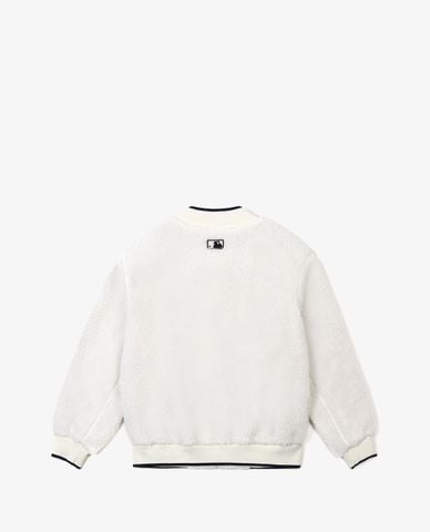  MLB - Áo khoác bomber phối lông Boa Fleece Baseball 