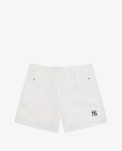  MLB - Quần short nữ lưng thun Basic Nylon Logo 