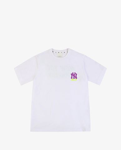  MLB - Áo thun cổ tròn ngắn tay Base Logo 