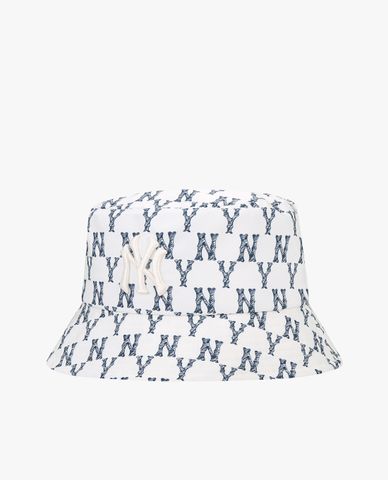  MLB - Nón bucket thời trang Monogram Crayon 