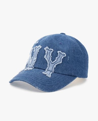  MLB - Nón bóng chày unisex Denim Coopers Structure 