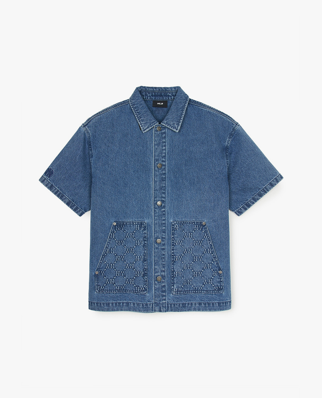 MLB - Áo sơ mi denim unisex Diamond Monogram Embargo