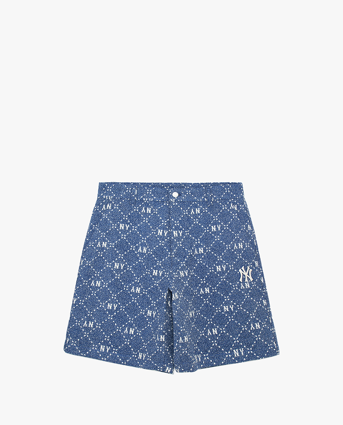 MLB - Quần shorts jeans nam Monogram