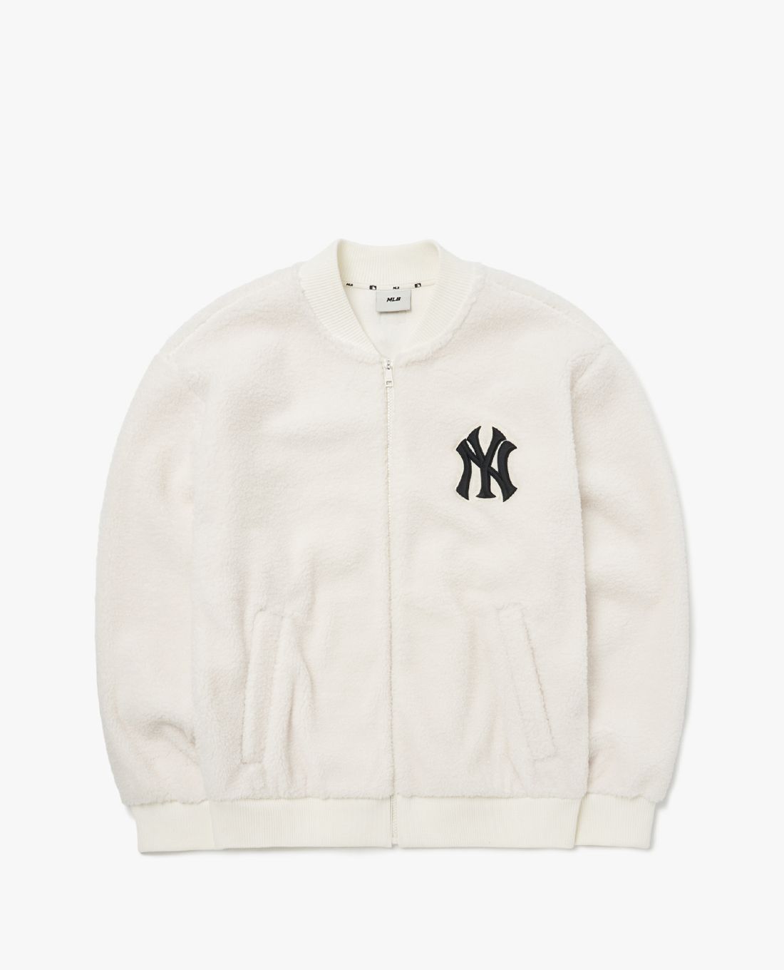 ÁO KHOÁC MLB NEW YORK YANKEES SHEEP BOA SOLID BASEBALL JACKET  RED