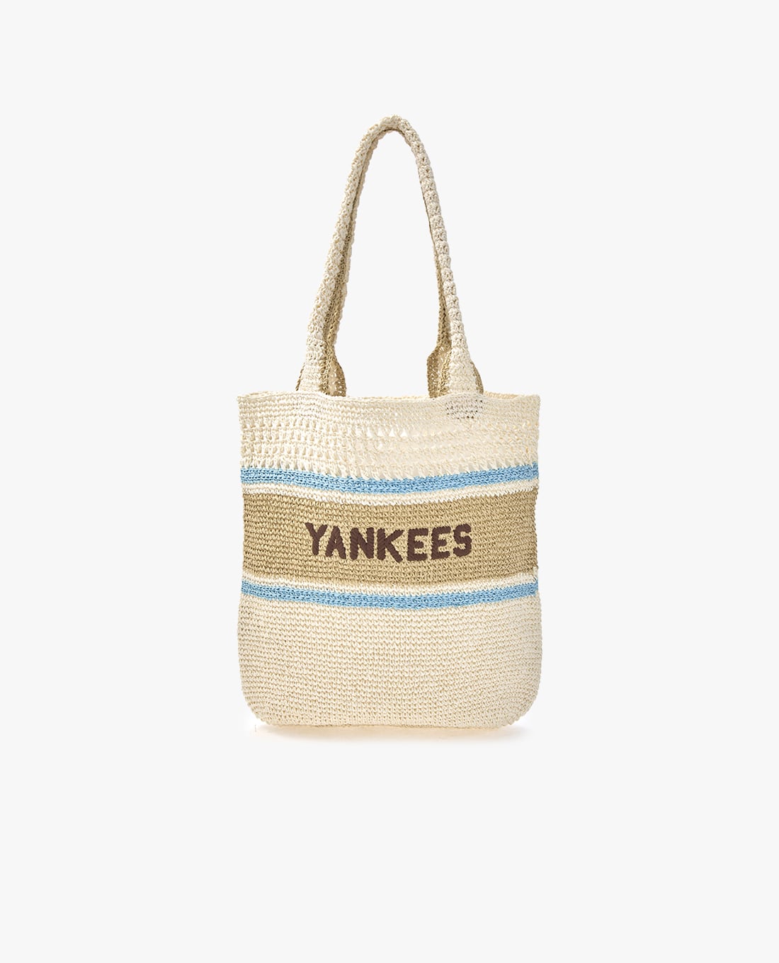MLB - Túi tote unisex dệt kim phom chữ nhật Summer