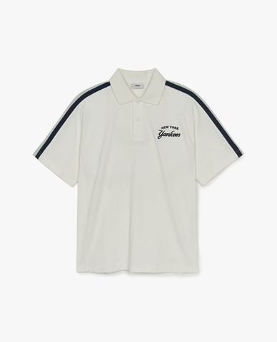  MLB - Áo polo unisex Varsity Sportive Over Fit 