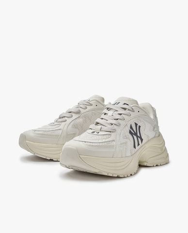  MLB - Giày sneakers unisex cổ thấp Curve Runner Monogram 