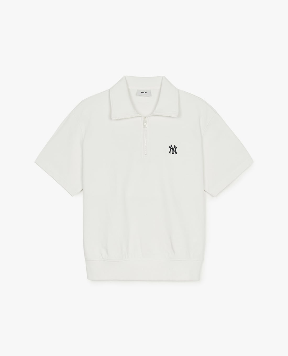 MLB - Áo sweatshirt unisex cổ bẻ tay ngắn Basic Small Logo