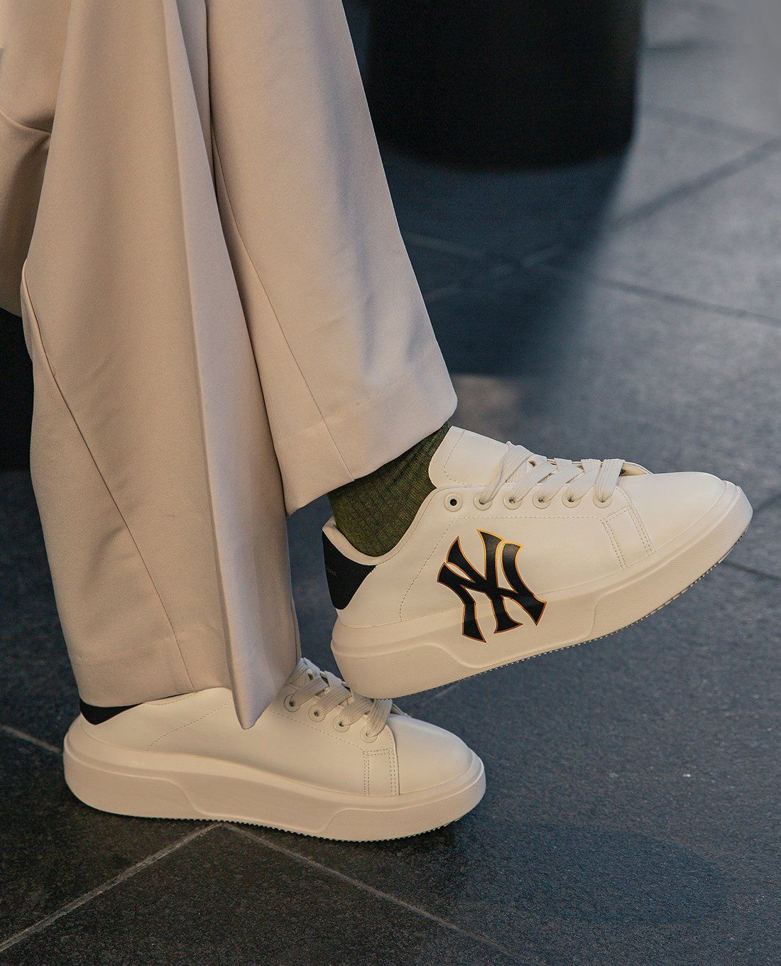 Giày MLB Chunky Classic New York Yankees LyKorea #35 Giày MLB Chunky Classic New York Yankees LyKorea