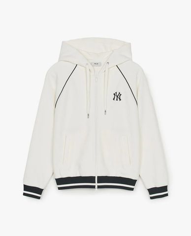  MLB - Áo khoác phối mũ unisex Tonal Jacquard Dia Monogram 
