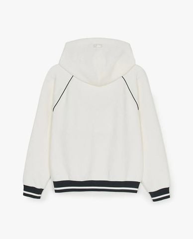  MLB - Áo khoác phối mũ unisex Tonal Jacquard Dia Monogram 