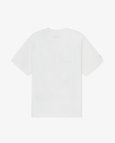  MLB - Áo thun unisex cổ tròn tay ngắn Varsity Mega Bear Overfit 