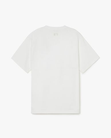  MLB - Áo thun unisex cổ tròn tay ngắn Heart Small Logo 