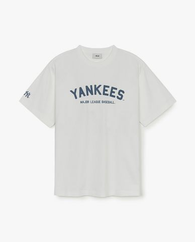  MLB - Áo thun unisex Varsity Big Logo Overfit 