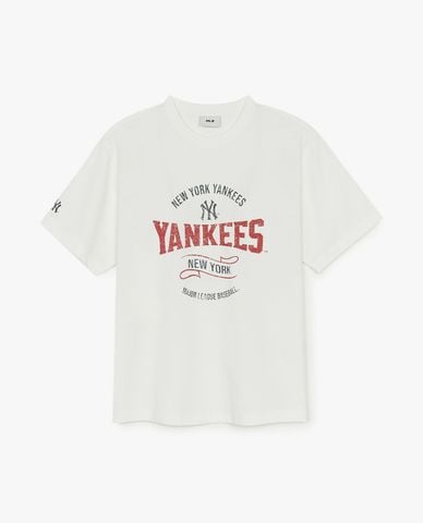  MLB - Áo thun unisex Varsity Vintage Color Graphic Overfit 