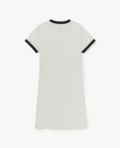  MLB - Đầm midi cổ tròn tay ngắn Basic Slim Fit 