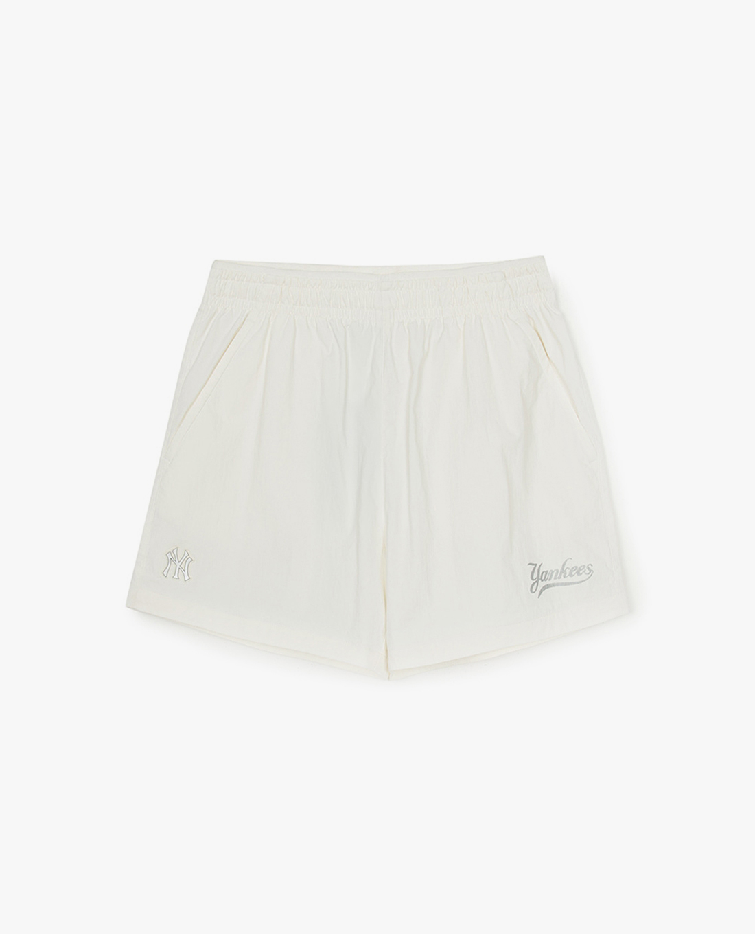 MLB - Quần short nữ ống rộng lưng thun Varsity Sportive