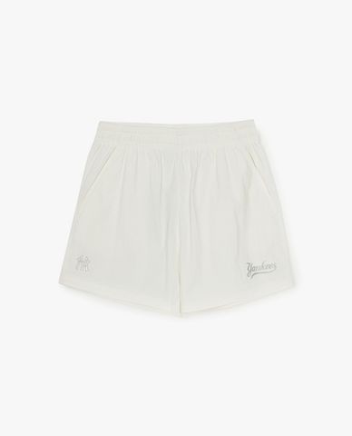  MLB - Quần short nữ ống rộng lưng thun Varsity Sportive 