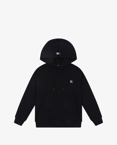  MLB - Áo hoodie tay dài phối mũ Small Embroidery 