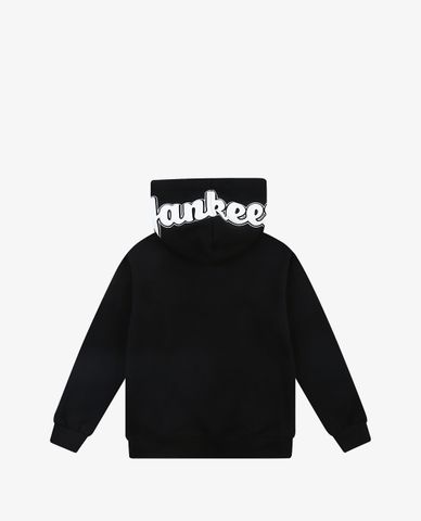  MLB - Áo hoodie tay dài phối mũ Printed Overfit 