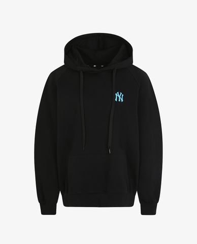  MLB - Áo hoodie tay dài phối mũ thời trang Back Painting 