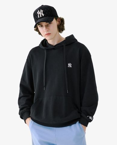  MLB - Áo hoodie tay dài phối mũ Back Big Logo Monogram 