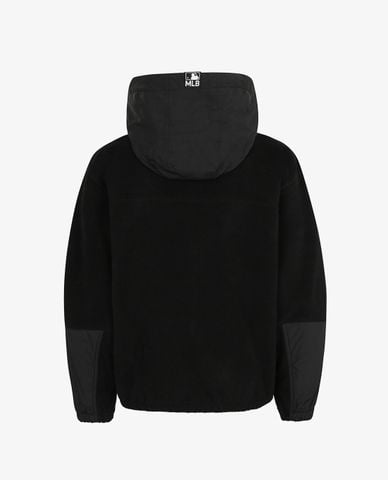  MLB - Áo khoác kiểu phối mũ trùm New York Yankees 