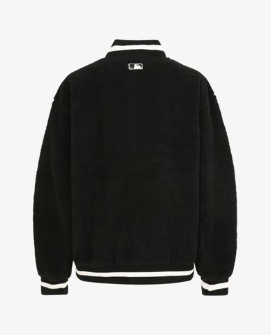  MLB - Áo khoác bóng chày New York Yankees Sheep Boa Solid 