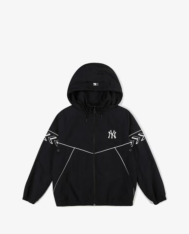  MLB - Áo khoác kiểu tay dài phối mũ trùm Seamball Hidden 