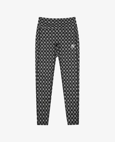  MLB - Quần legging nữ lưng thun Monogram 