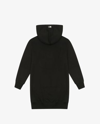  MLB - Đầm midi phối mũ phom suông tay dài Overfit 