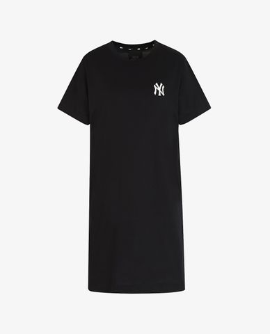  MLB - Đầm mini phom suông tay ngắn One Point Basic 