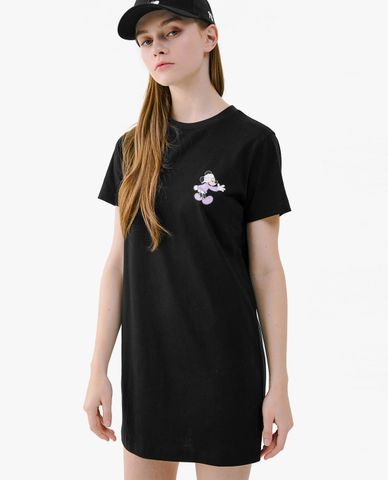  MLB - Đầm mini ngắn tay chuột mickey MLB X Disney 