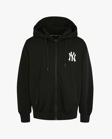  MLB - Áo hoodie phối zip có mũ New York Yankees Change Up Training 