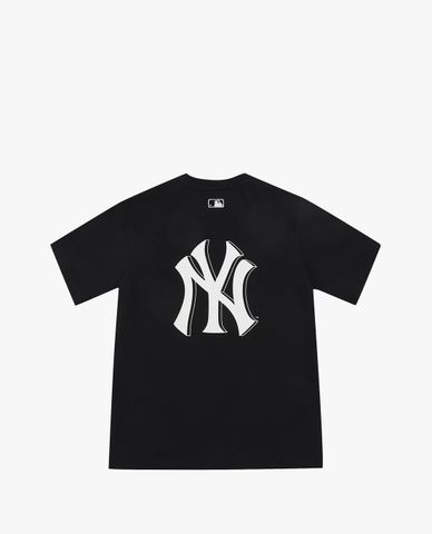  MLB - Áo thun cổ tròn ngắn tay Basic Back Big Logo 
