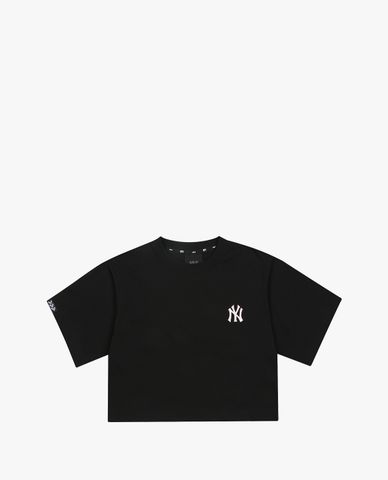  MLB - Áo croptop nữ tay ngắn Crop Over Fit 