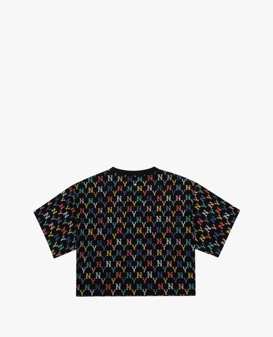  MLB - Áo croptop nữ tay ngắn Monogram Multi Crop 