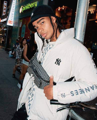  MLB - Túi bao tử thời trang New York Yankees 