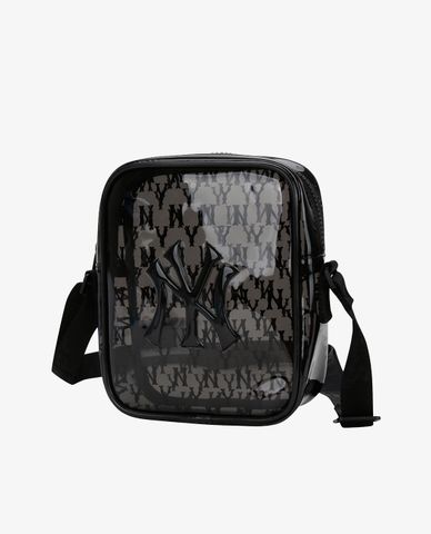  MLB - Túi đeo chéo hình hộp chữ nhật PVC Monogram Mini 