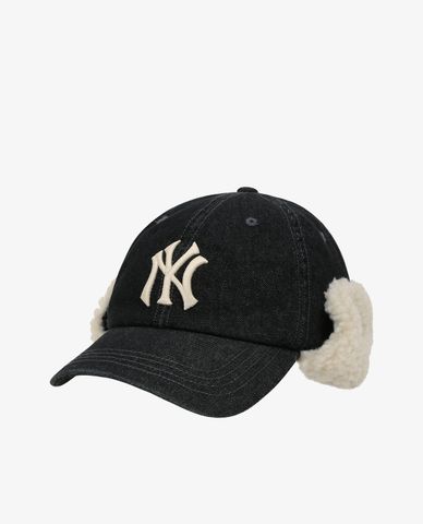  MLB - Nón phi công phối lông Denim Guidori 