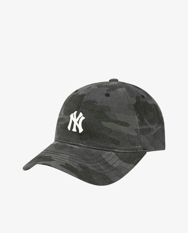  MLB - Nón bóng chày phối họa tiết camo thời trang 