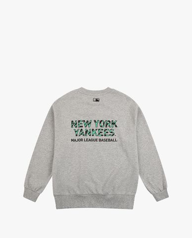  MLB - Áo sweatshirt tay dài cổ tròn New York Yankees 